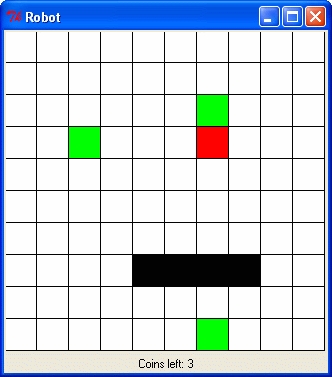 sample robot grid