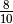 \frac{8}{10}