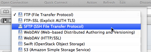 Selecting Connection Protocol