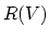 $R(V)$