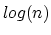 $log(n)$