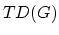 $TD(G)$