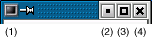 top of a KDE window